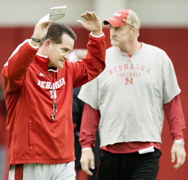 NU football practice, 12.10.14